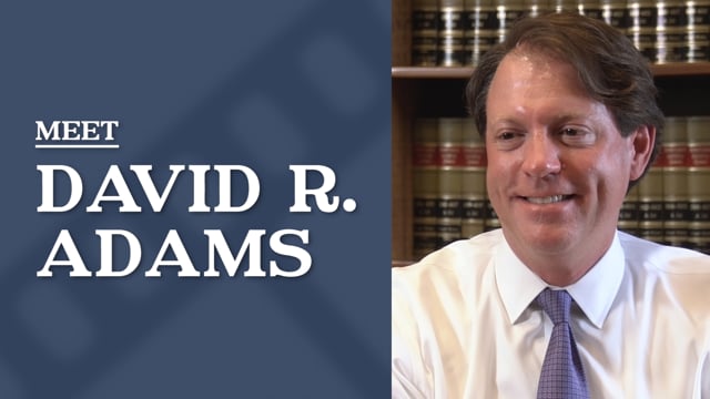 Meet David R. Adams